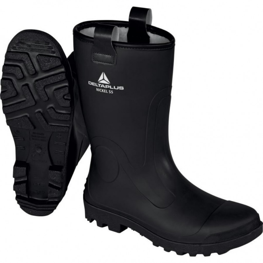 Winter safety rubber boots Nickel S5 CI SRC, Black 42, Delta Plus