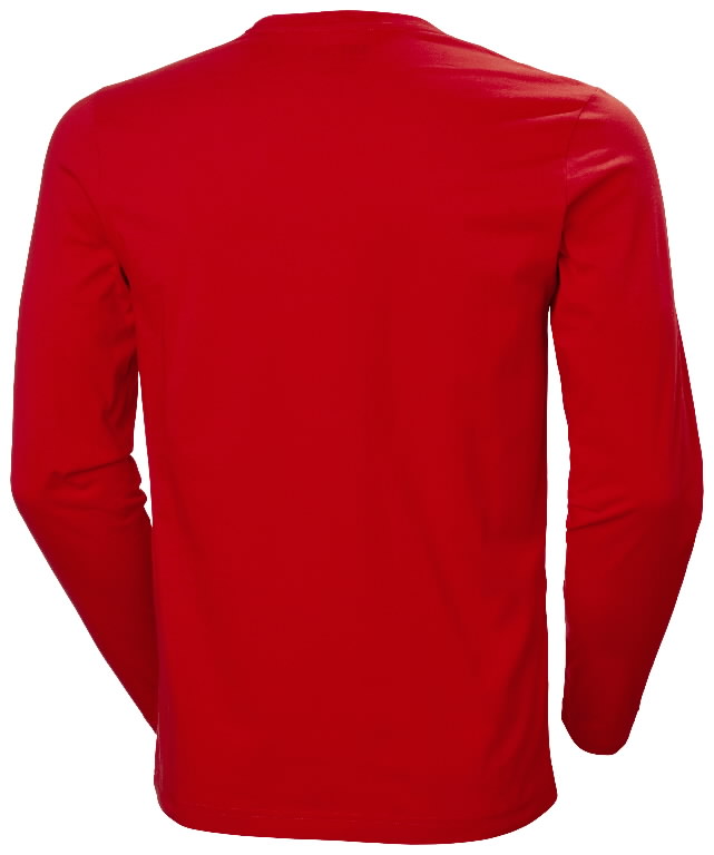 T-shirt HHWW Classic long sleev, red S 2.