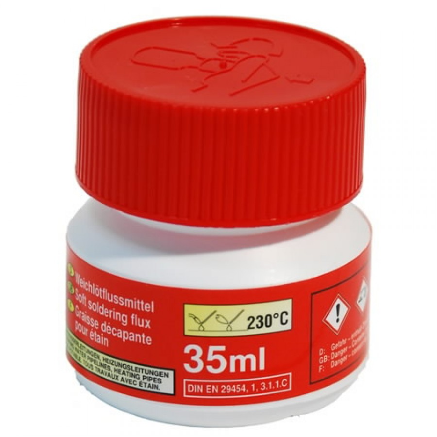 Soft soldering flux 35ml, Rothenberger Accessories for soldering