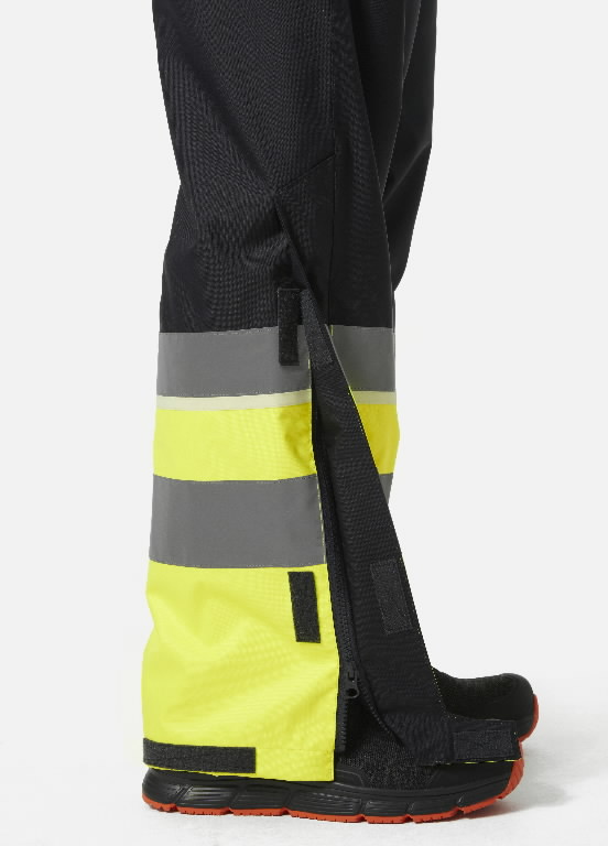 Winter pants Uc-me hi-viz, CL1, yellow/black XL 4.