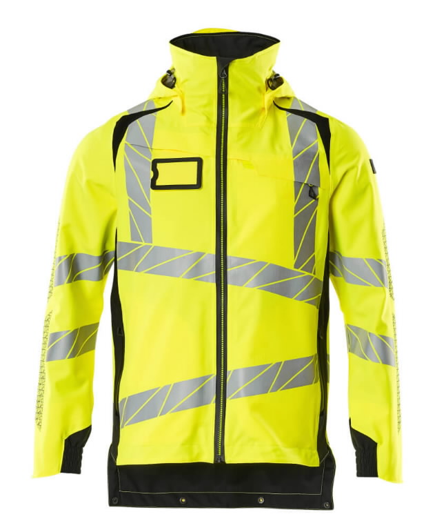 Shell Jacket ACCELERATE SAFE, hi-vis CL3, yellow/black 2XL