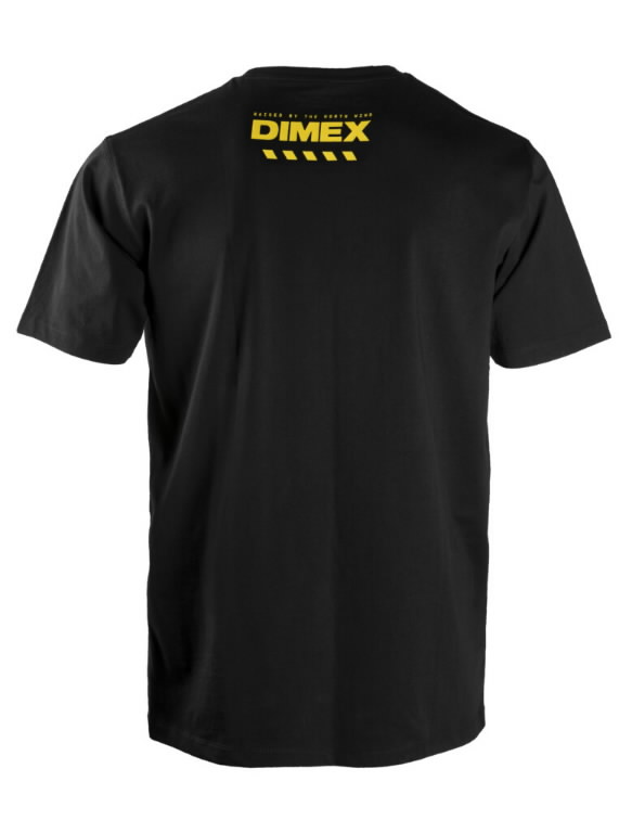 Marškinėliai Dimex 4469+, juoda XL 2.