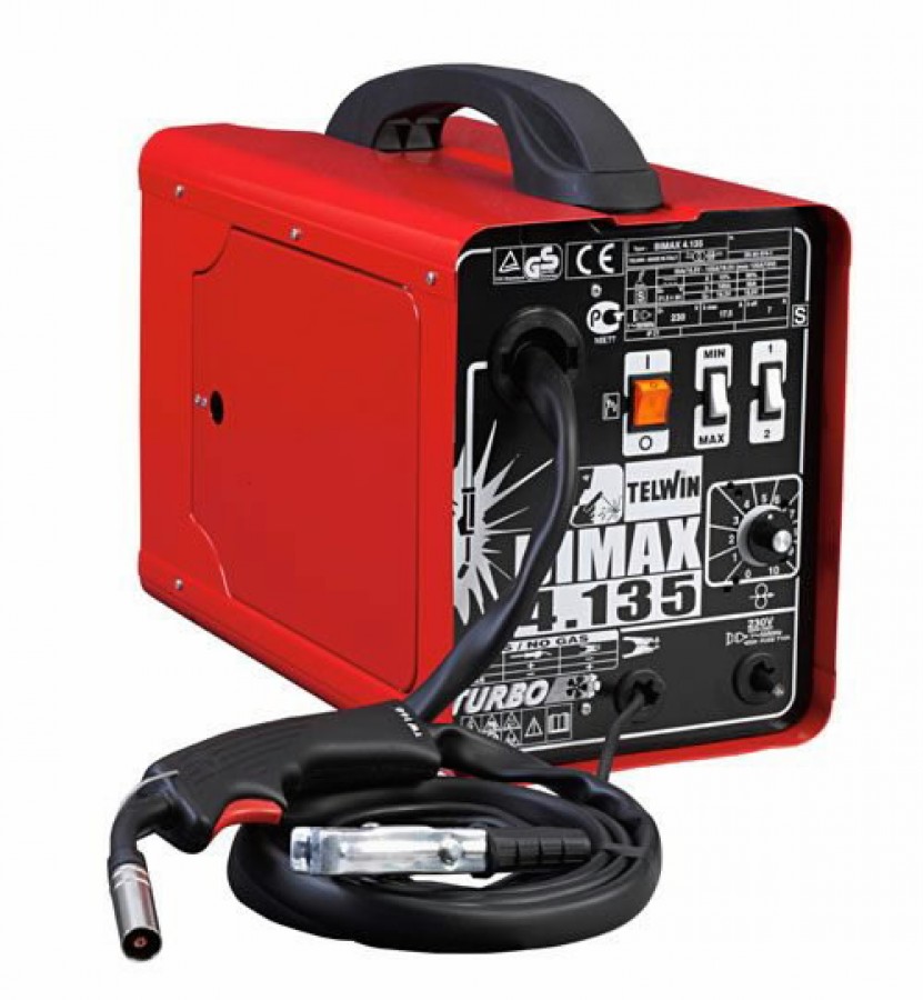 MIG/MAG keevitusseade BiMax 4.135 TURBO, Telwin - Kompaktsed MIG seadmed