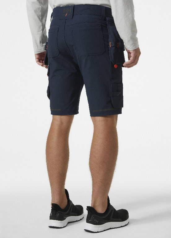 Service shorts with hanging puckets Kesnington, navy C44 6.