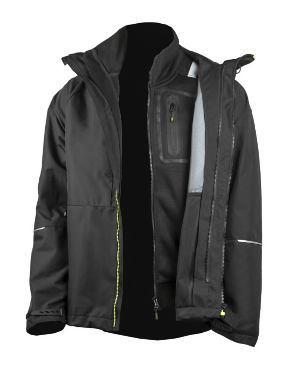 Shell jacket 6147, black L 3.