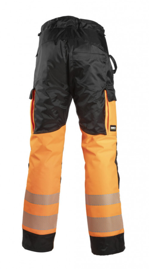 Winter Safety Trousers 6157R hi-vis CL1, black/orange 44 2.