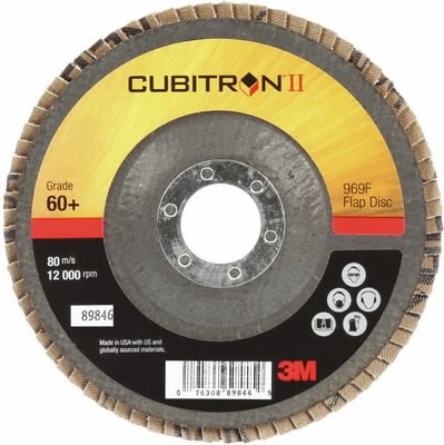 Flap grinding disc Cubitron II 969F 125mm P60+ 1