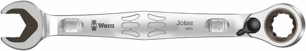 Kombinuotas terkšlinis raktas su reversu 6001 JOKER 15x199mm
