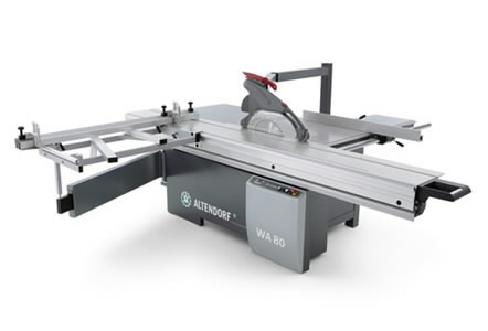 Formaatsaag WA80 TE, Altendorf