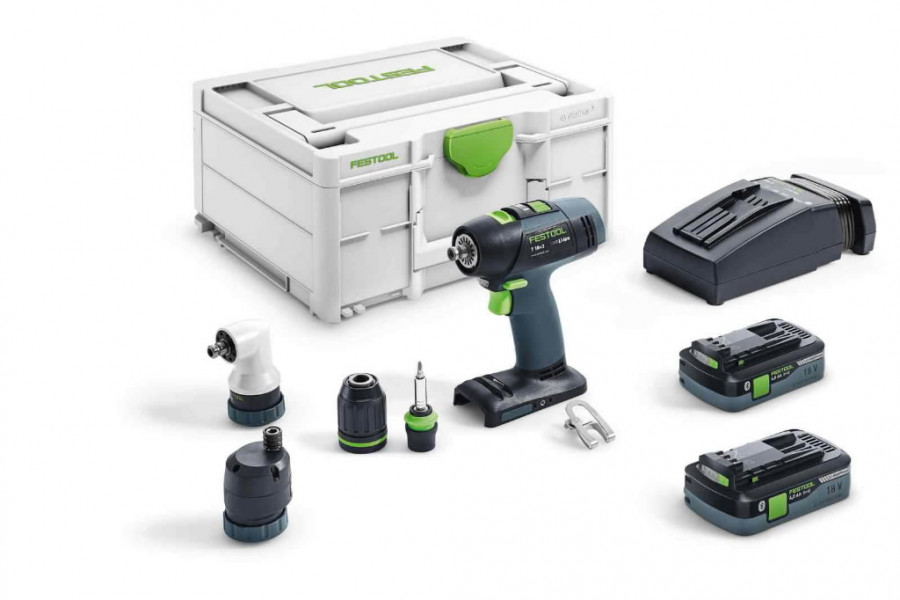 Image of Festool T 18+3 Li 5,2-Set cordless drill/driver