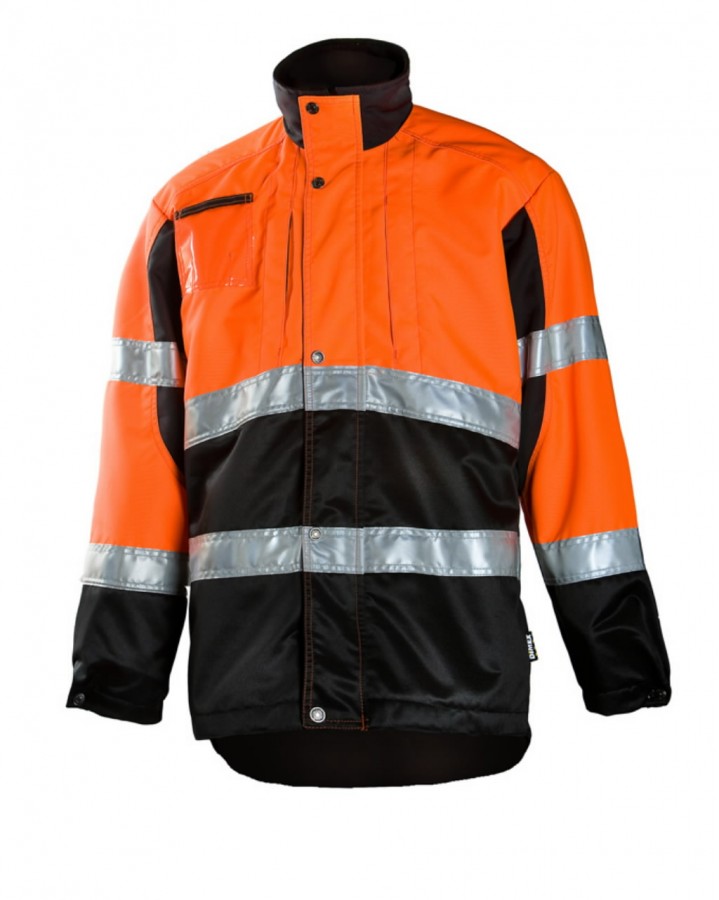 Куртка  830 для лесников, оранжевая/чёрная, размер L, DIMEX