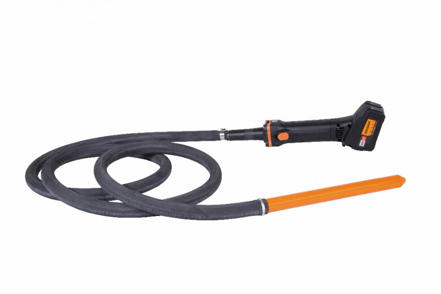 Cordless concrete vibrator CV 28300 C, carcass CAS, Rokamat Cordless