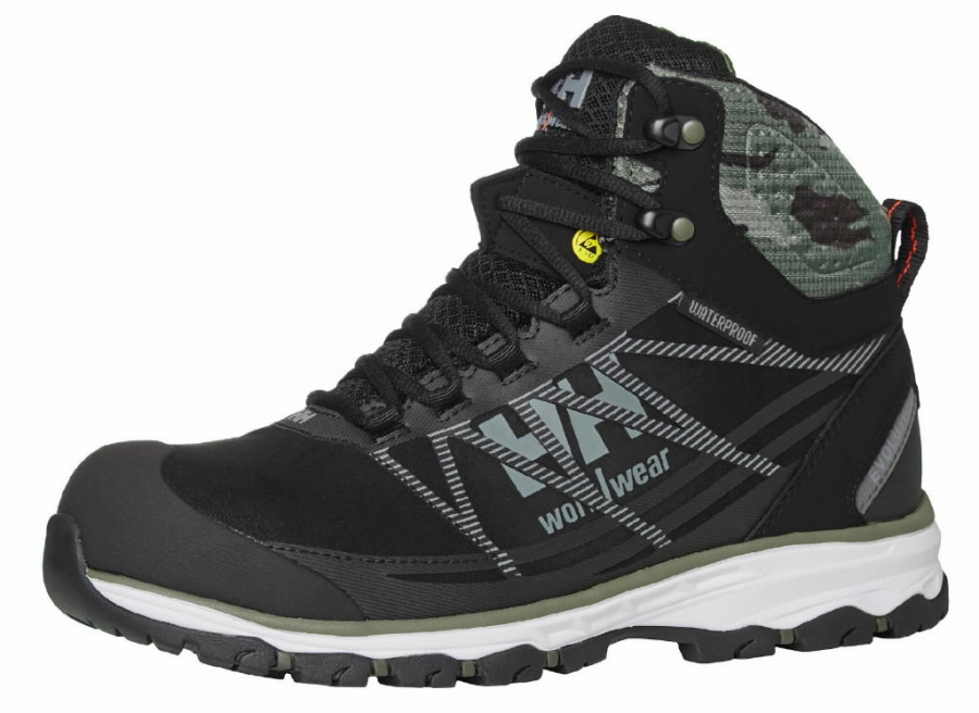 Chelsea Evolution Mid Cut S3 Safety Boot, camo 45 7.