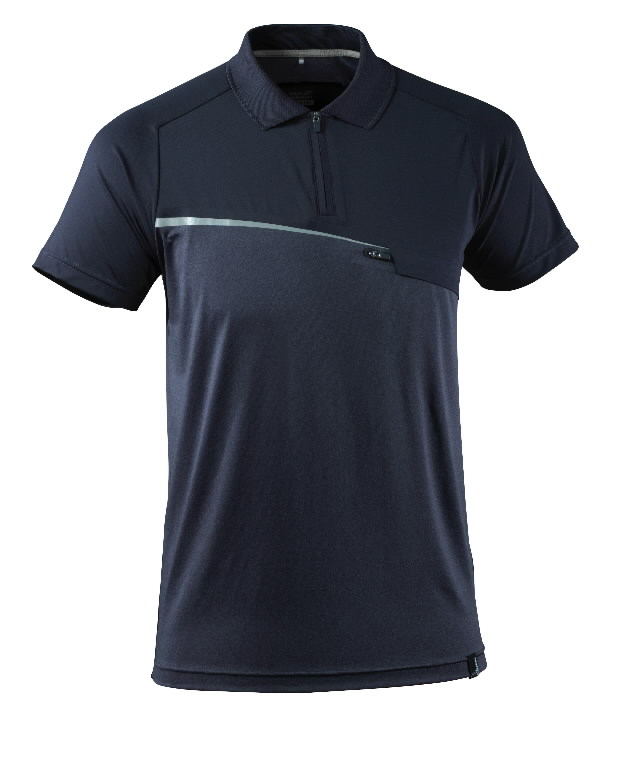 Polo marškinėliai Advanced, tamsiai mėlyna XS