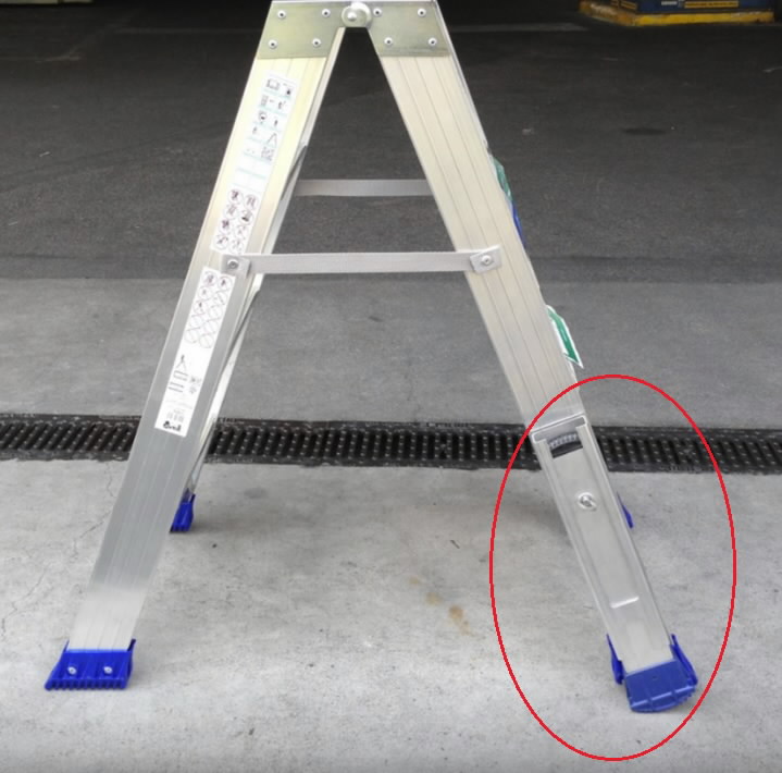 Support leg Leveller for ladder (1pc)  2.