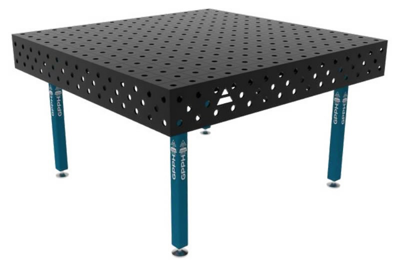 Suvirinimo stalas Eco 1500x1480mm, plienas, apkrova 1000kg, GPPH S.C.