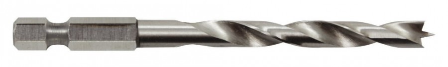 Wood twist drill hexagonal shank 6x90 mm, Metabo