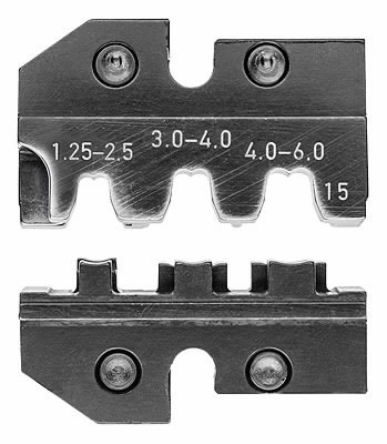 Exchangeable Crimping Dies AWG16-10, Knipex