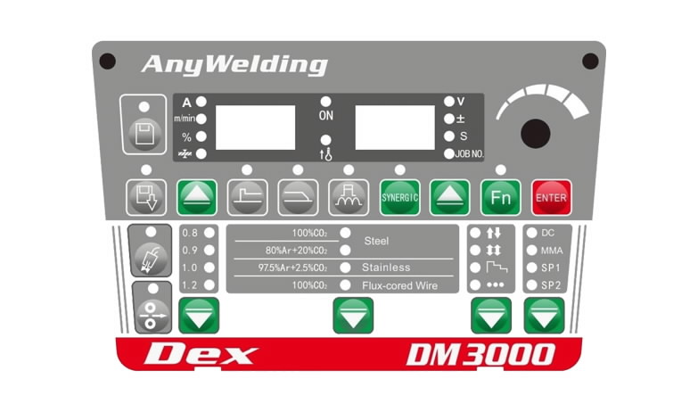 MIG Suvirinimo aparatas Dex DM3000  4.