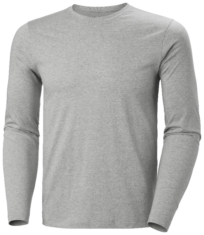 T-shirt HHWW Classic long sleev, grey 2XL
