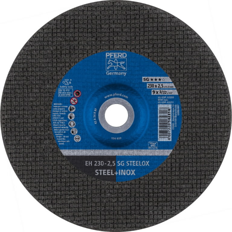 Cut-off wheel SG Steelox 230x2,5mm EH, Pferd