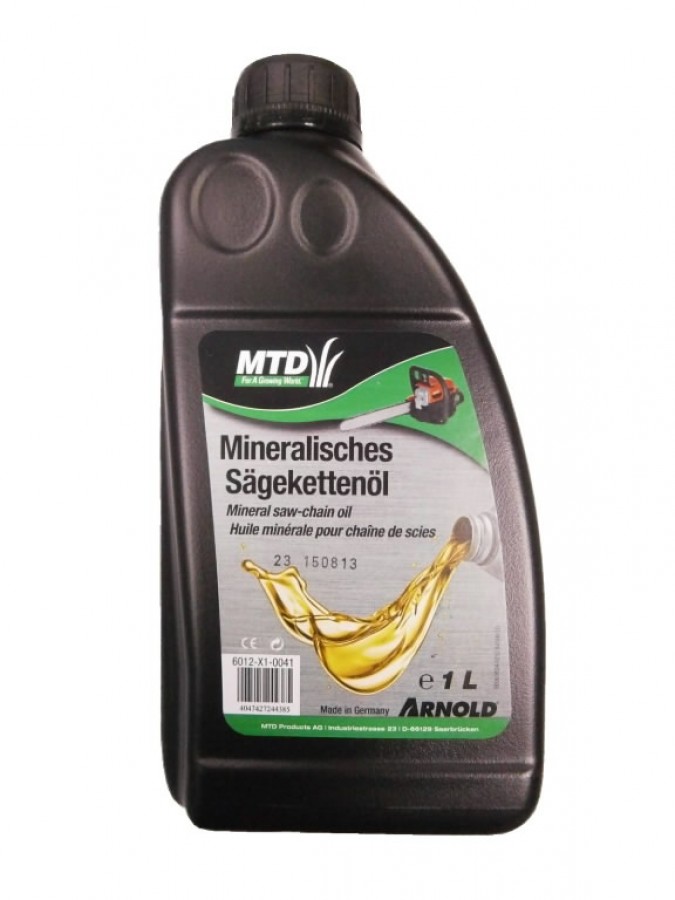 Chain saw oil, mineral 1L, Arnold