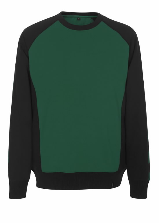 Sweatshirt Witten, green/black L, Mascot