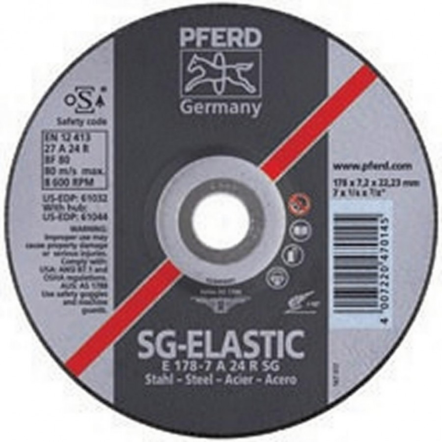 Grinding disc SG Steel 150x7mm, Pferd