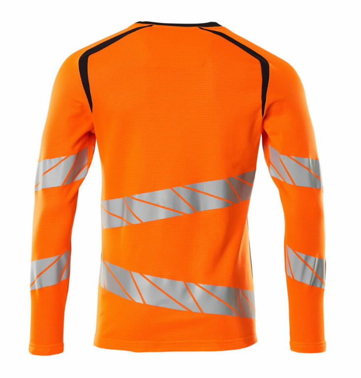 T-shirt Accelerate Safe, long sleev, hi-vis CL3, orange XL 2.