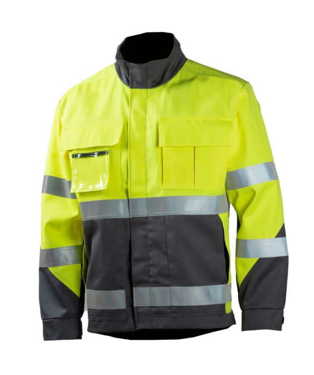 Welders jacket Tat Multi 6401, yellow/grey S