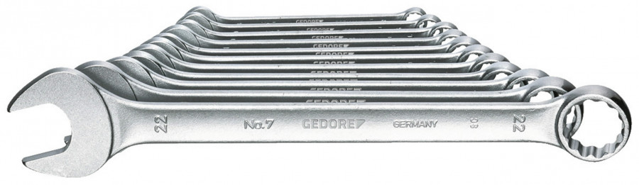 Combination spanner set 7-011, Gedore