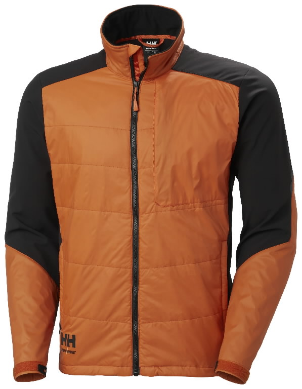 Jacket Kensington insulated, orange XL