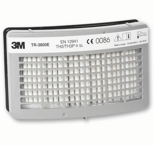 3M™ Versaflo™TR3802E   P3 dalelių,  organinių garų filtras 