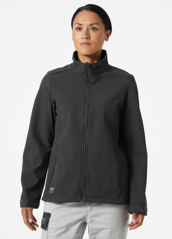 Softshell jacket Manchester 2.0, women, dark grey 3XL 4.