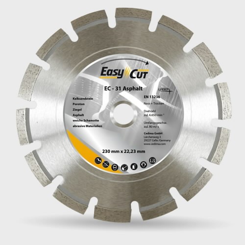 Алмазный диск для асфальта EC-31 ASFALT 7-1740, 350 мм, CEDIMA 2.