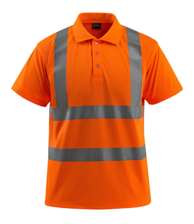Polo shirt Bowen Accelerate Safe, HI-VIs CL2, orange 3XL