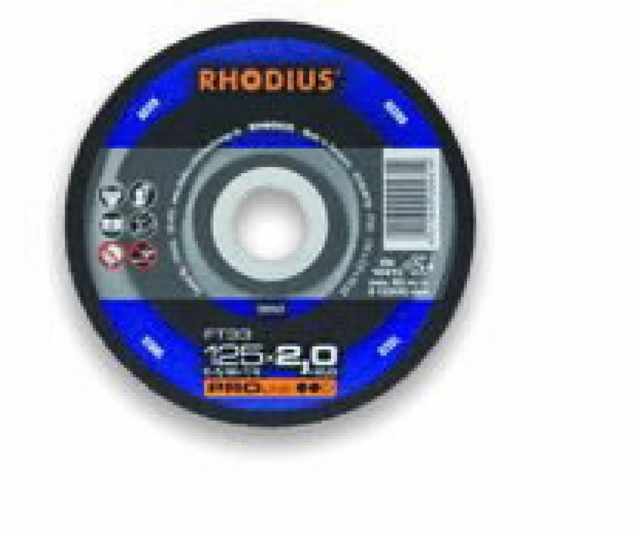 Режущий диск по металлу FT33 Pro 125x2,0, RHODIUS 2.