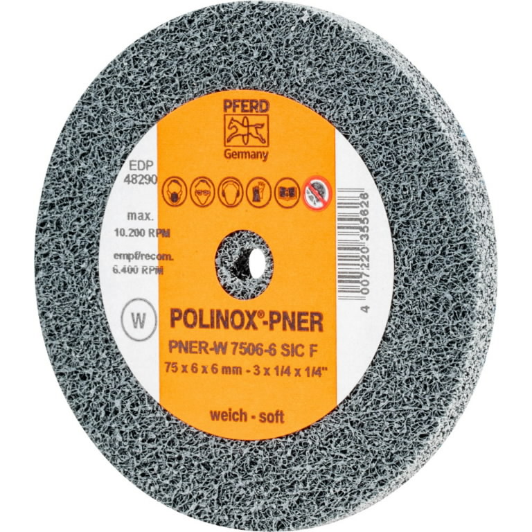 волоконный диск  PNER-W 75 синяя6 синяя6 C fine POLINOX, PFERD