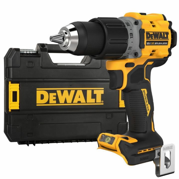 Cordless drill DCD800NT, brushless, carcass, TSTAK case, DeWalt