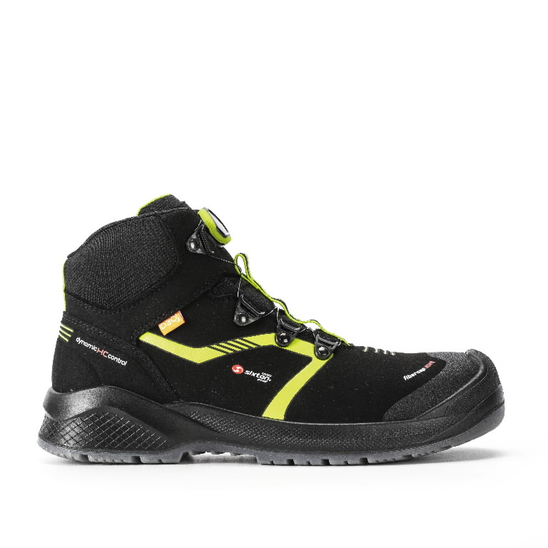 Apsauginiai batai Scatto BOA Resolute,  juoda/geltona S3 ESD SRC 48