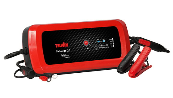 Automatic, waterproof battery charger T-Charge 20  12/24V, Telwin