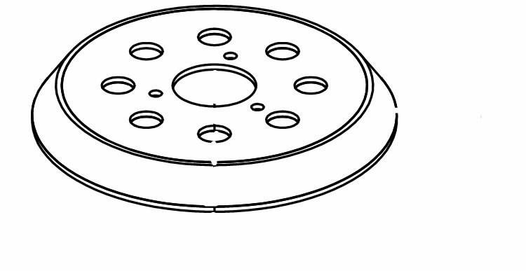 Base plate WX652.1, Worx