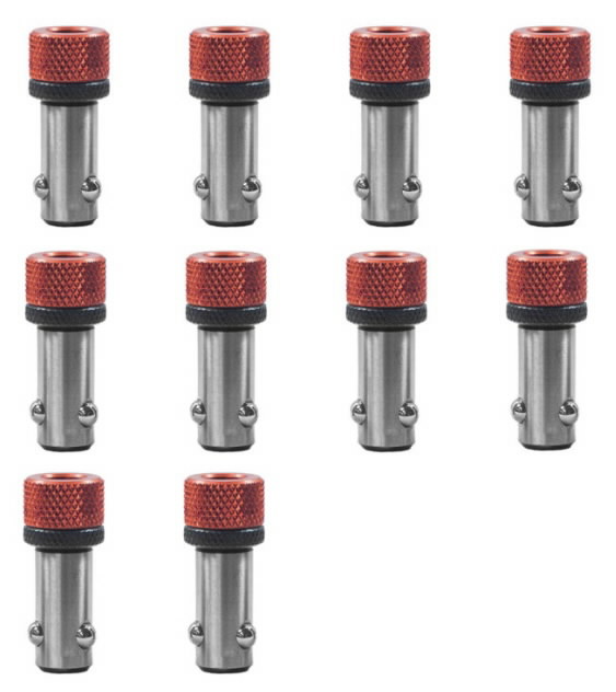 Ball lock bolts T65010 (10pcs/pack),capacity 24mm, for 16mm holes 