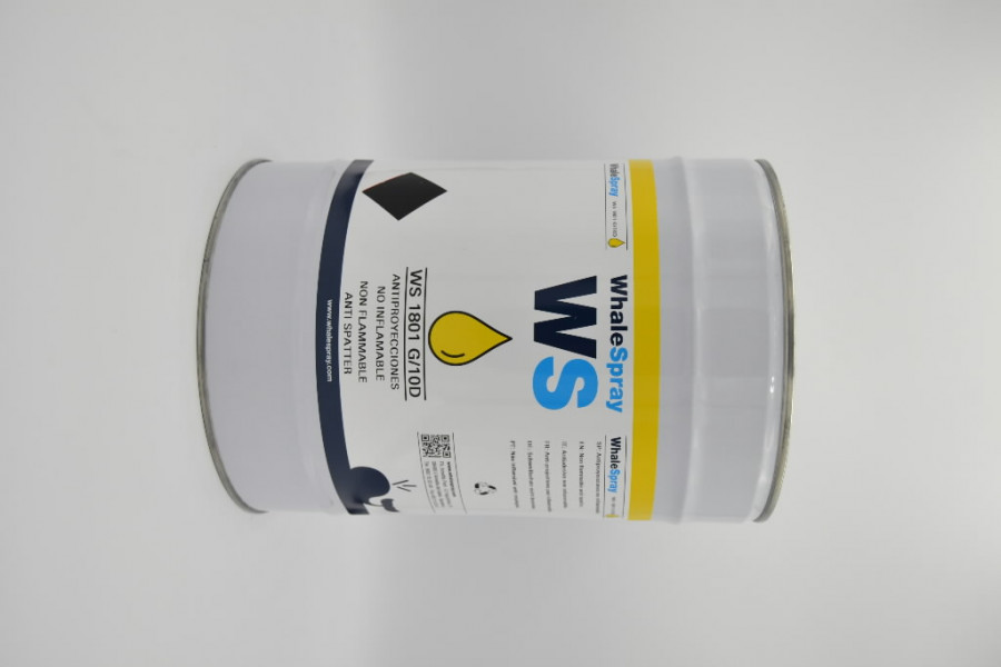 Roiskesuojaneste WS1801 G / 10D (vesipohjainen) 5 L, Whale Spray