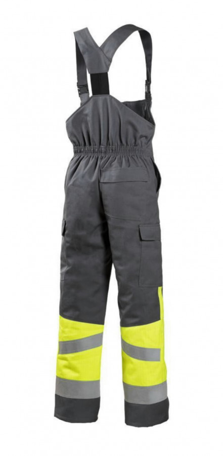 Welders winter bib-overall Tat Multi 6406, yellow/grey L 2.