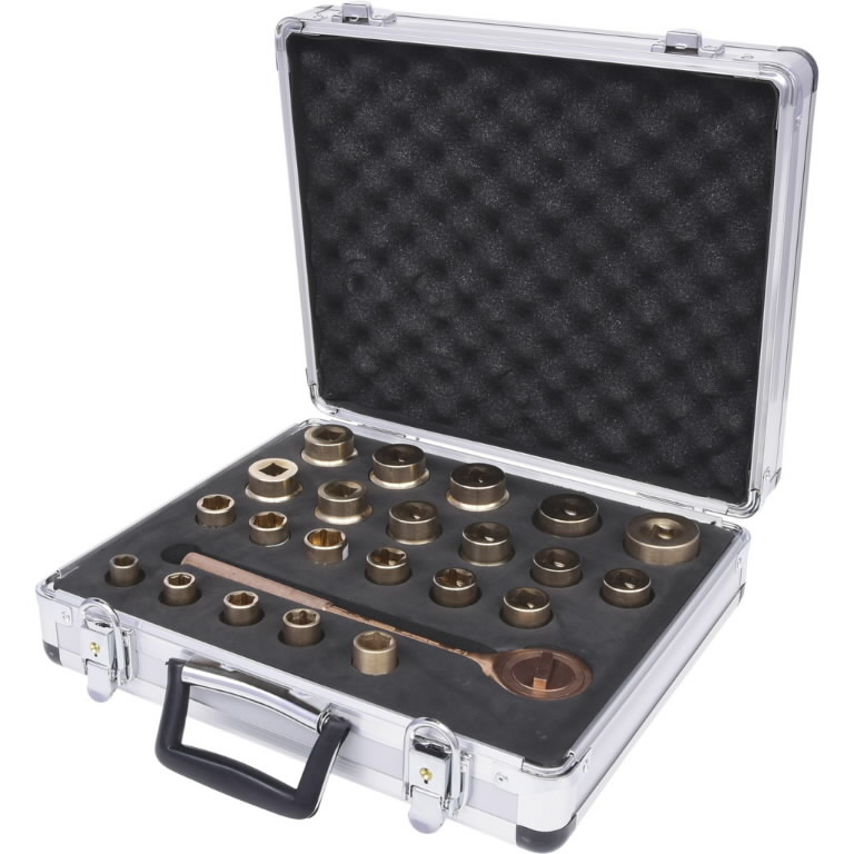 socket set 1/2" 23-pcs non-sparking BRONZE+ 1