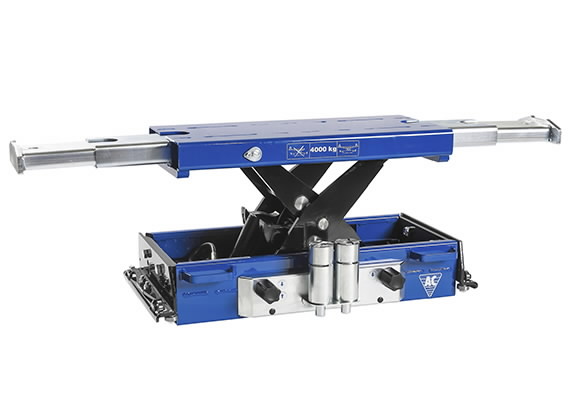 Air hydraulic jacking beam SD40PHL + support arms 1