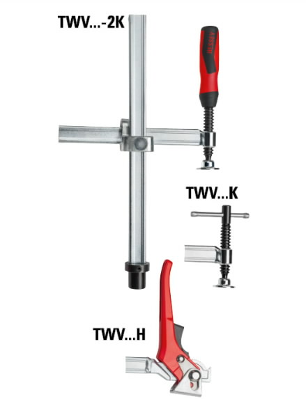 Spaustuvas suvirinimo stalui TWV 200x30-150mm, Bessey