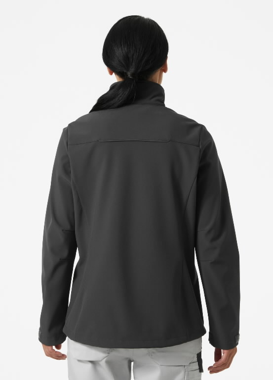 Softshell jacket Manchester 2.0, women, dark grey L 5.