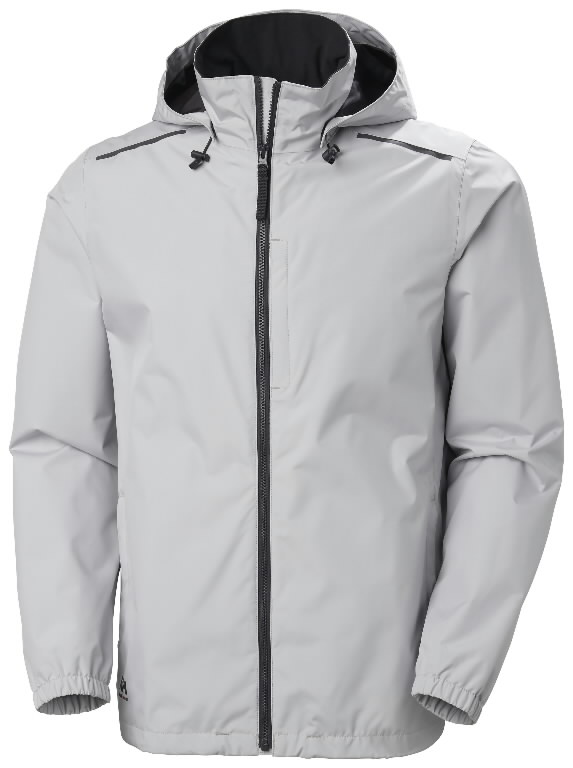 Shell jacket Manchester 2.0 zip in, grey 2XL